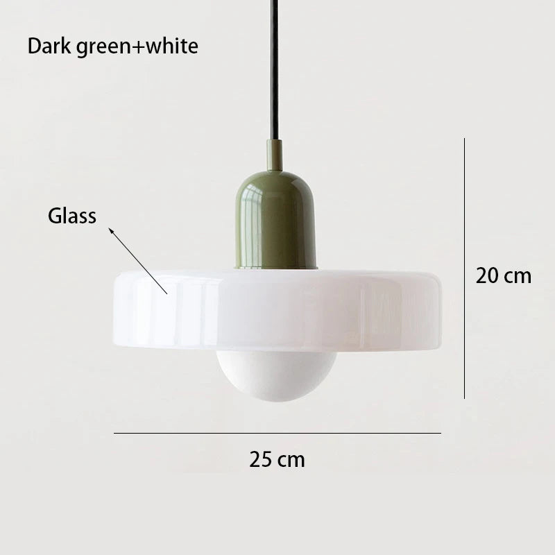 Retro Glass Pendant Light